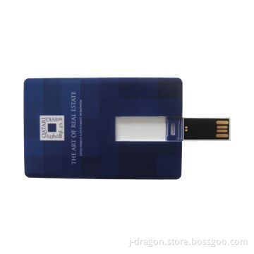 512MB to 16GB USB Card in Customized Designs, with Full-Color Imprint and Data Preloading